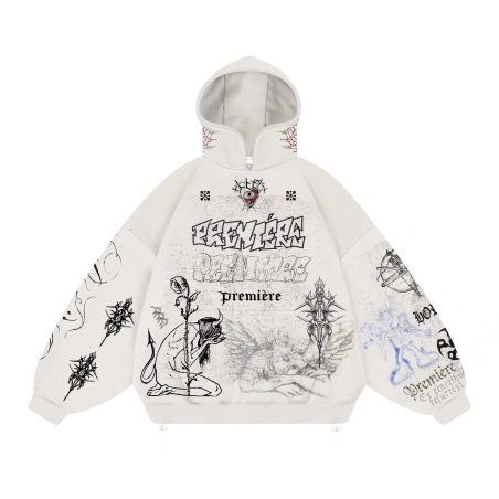 TOO MUCH OFF-WHITE HOODIE
