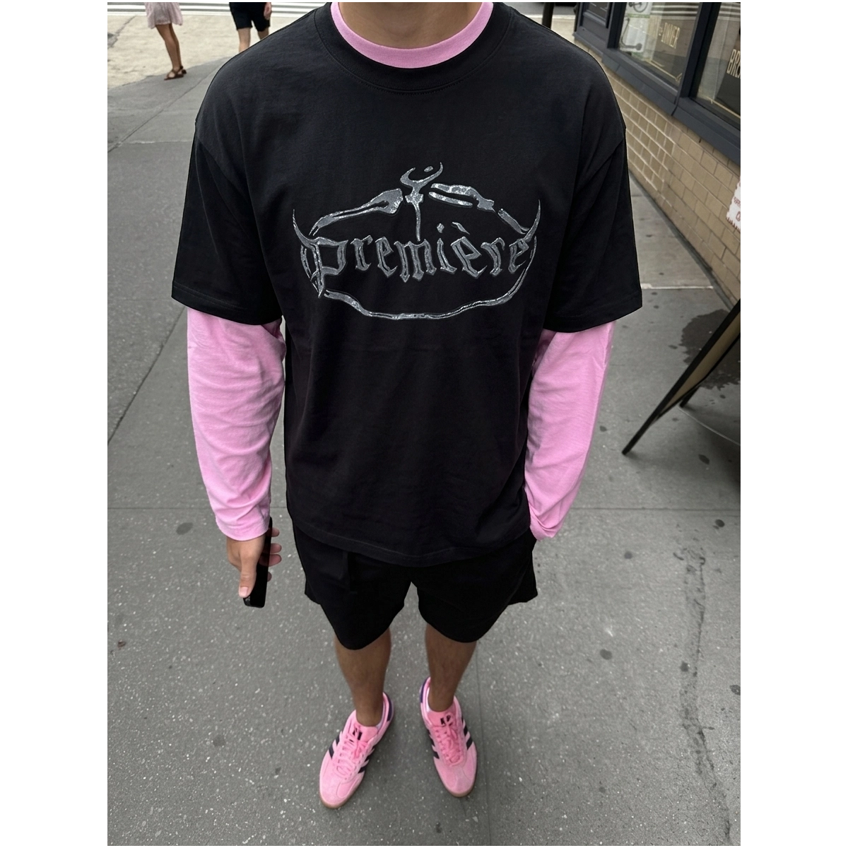 GEL HD TEE BLACK