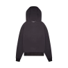BASIC ZIP REGULAR CUT HOODIE BLACK