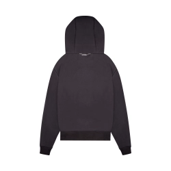 BASIC REGULAR CUT HOODIE BLACK
