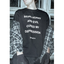 DEPRESSION TEE BLACK