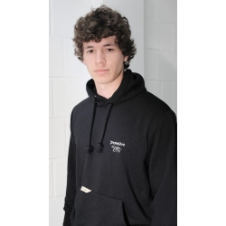 BASIC REGULAR CUT HOODIE BLACK