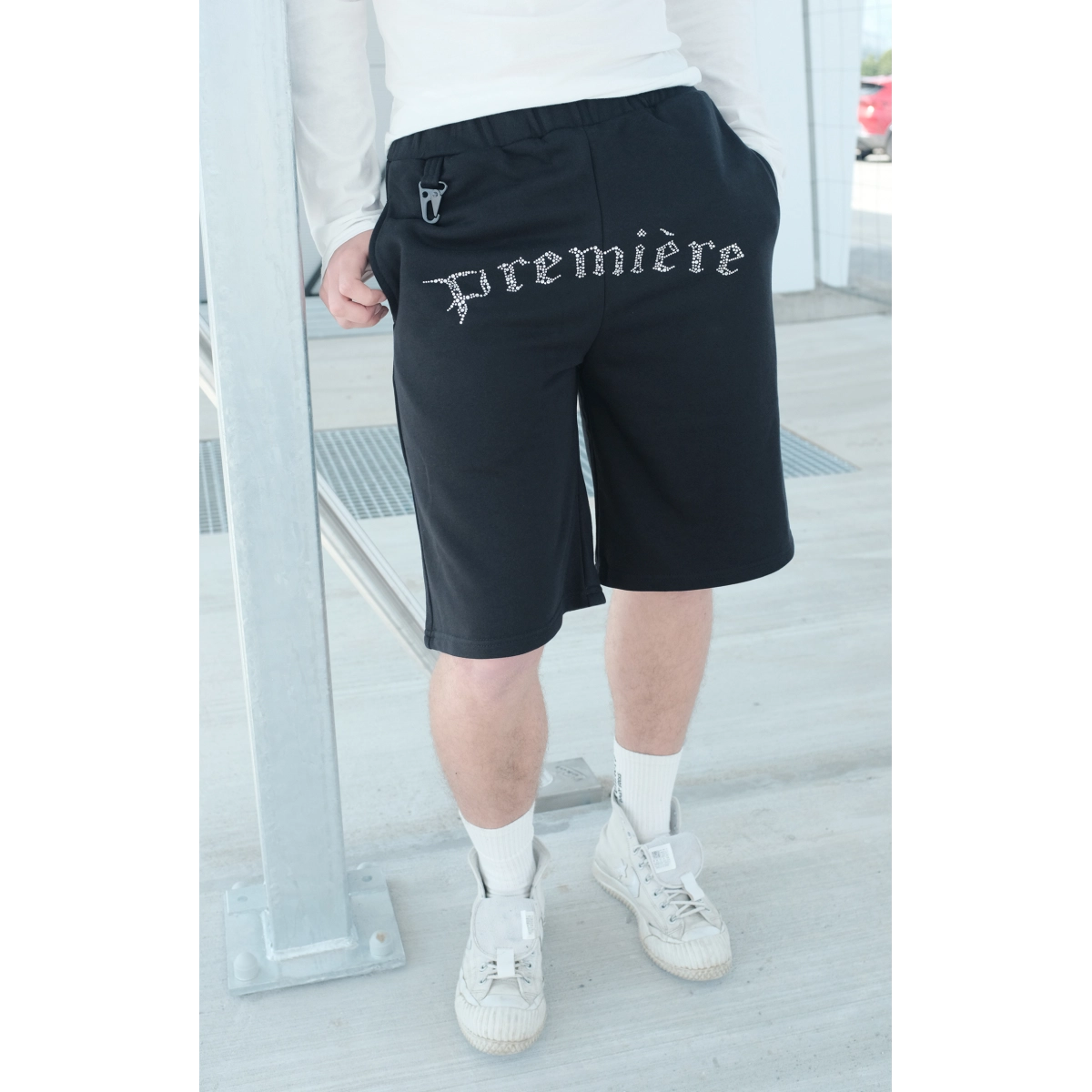 SPARKLE SHORTS BLACK