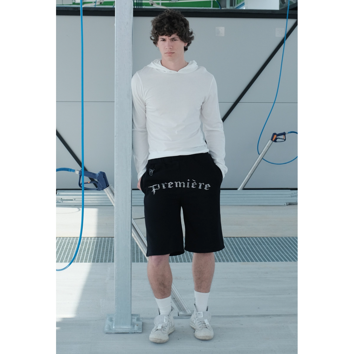 SPARKLE SHORTS BLACK
