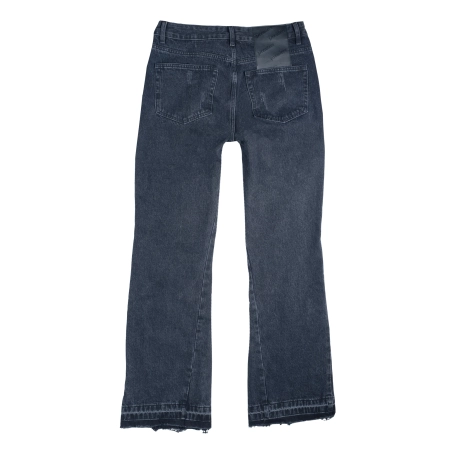 LASER FLARED JEANS