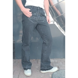 LASER FLARED JEANS