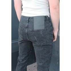 LASER FLARED JEANS
