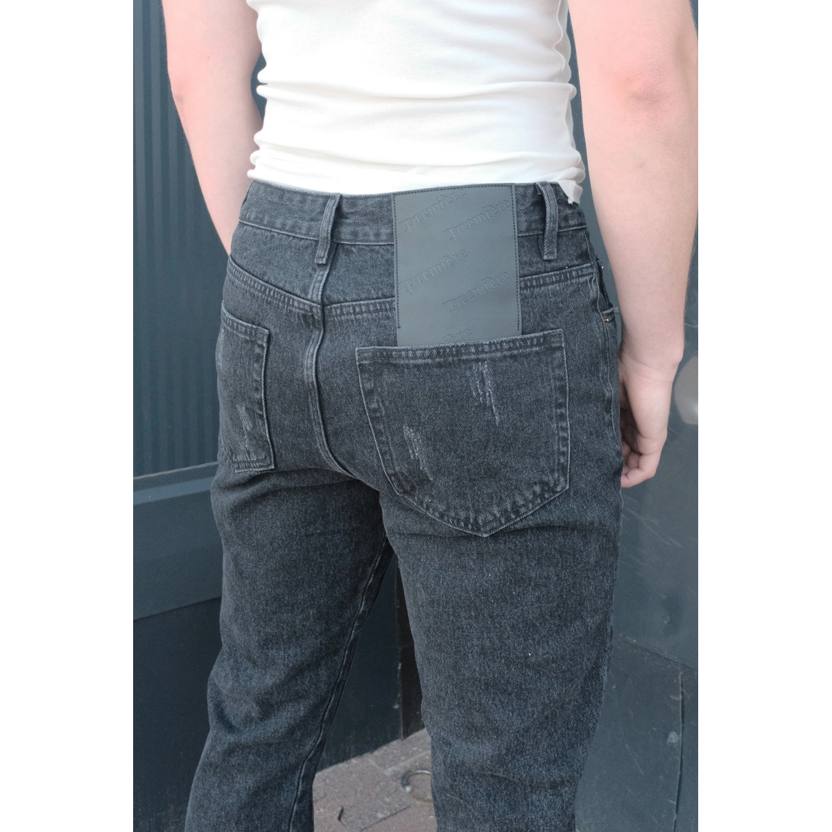 LASER FLARED JEANS