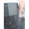 LASER FLARED JEANS