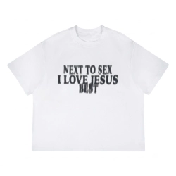 JESUS TEE CREAMY