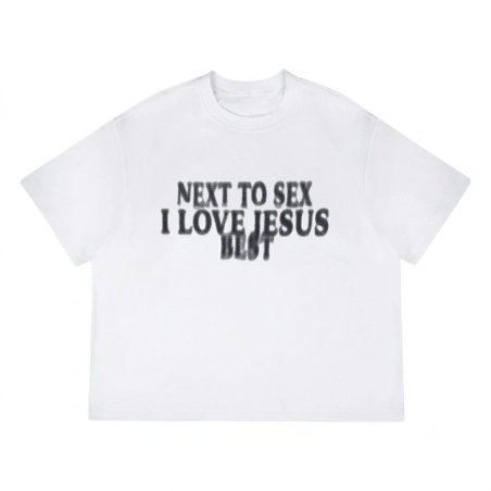JESUS TEE CREAMY