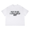 JESUS TEE CREAMY