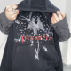 FLIES HOODIE BLACK