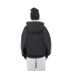 FRONT LINE HOODIE BLACK