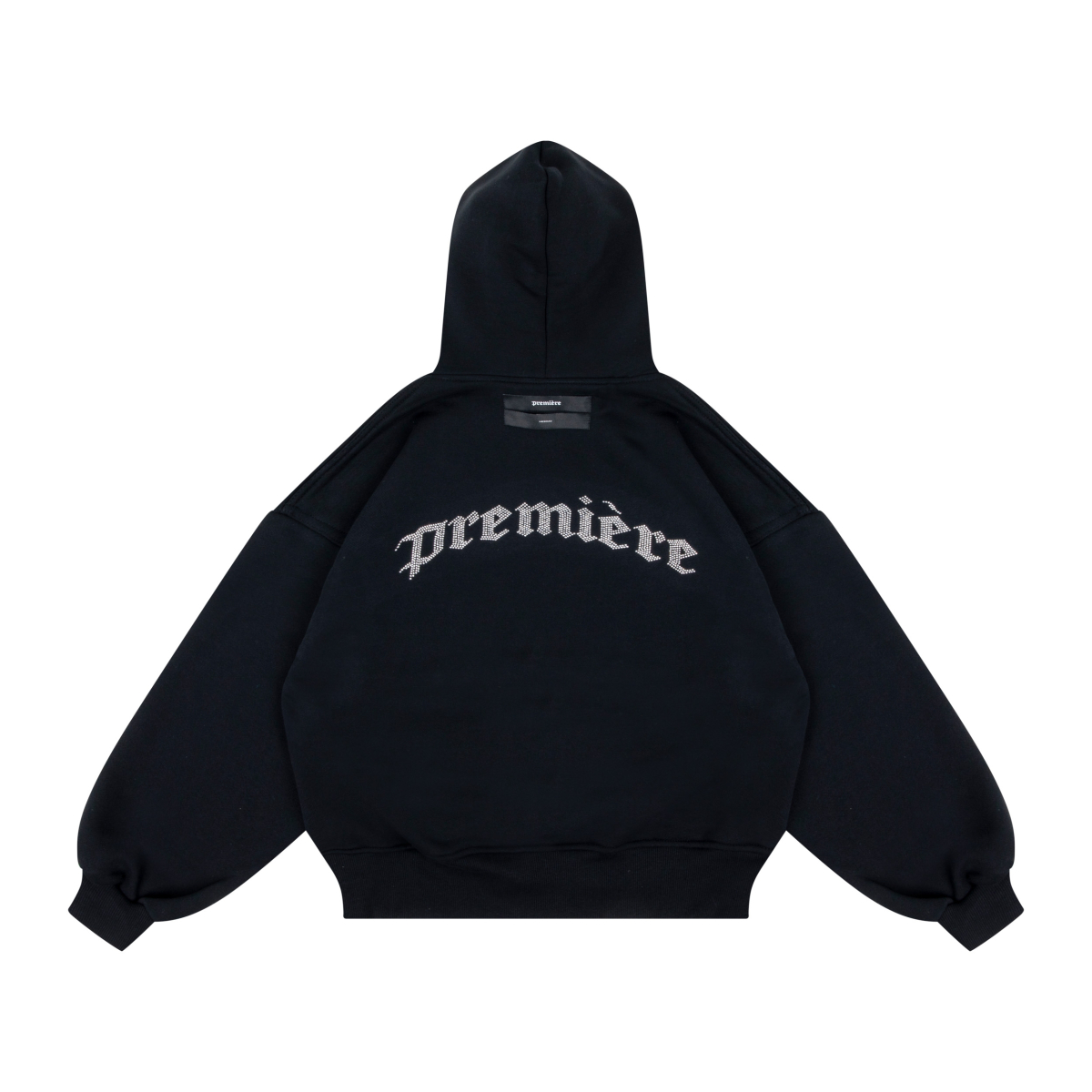 SPARKLE HOODIE BLACK