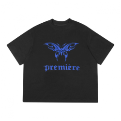 BUTTERFLY TEE COBALT