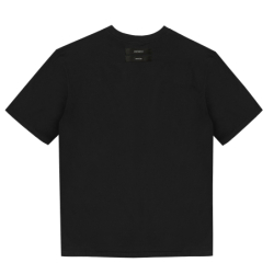 HEAD WITH FLAMES TEE BLACK