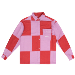 PANED SHIRT FUCHSIA PINK