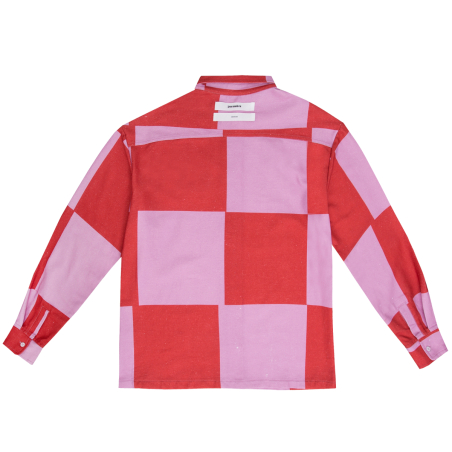 PANED SHIRT FUCHSIA PINK
