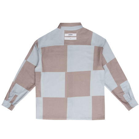 PANED SHIRT PEARL BLUE