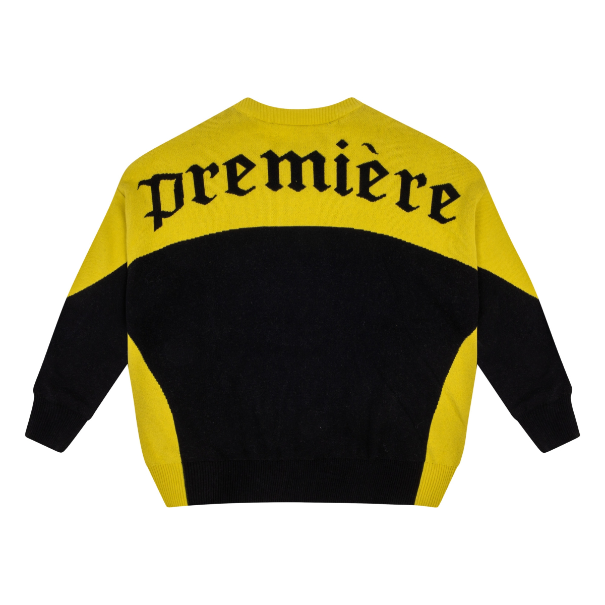 KNITTED SWEATER YELLOW MOON