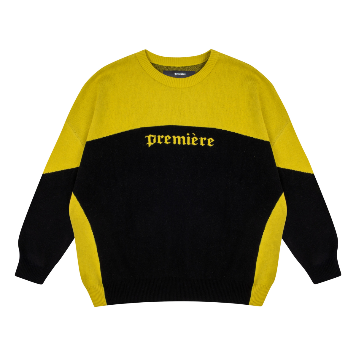 KNITTED SWEATER YELLOW MOON