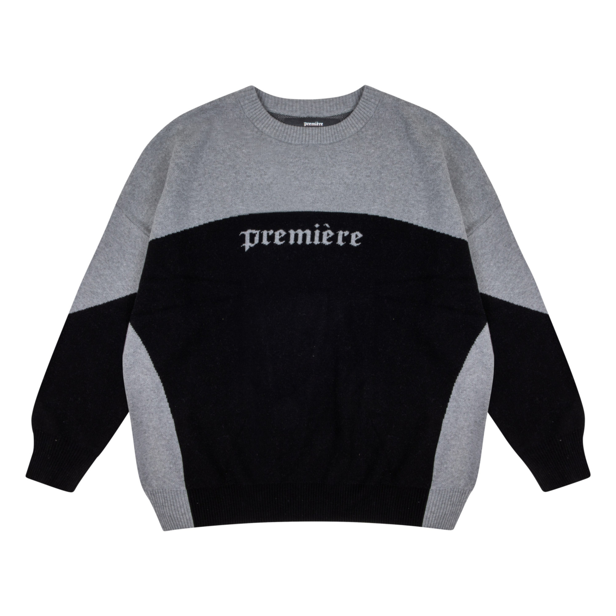 KNITTED SWEATER DARK GREY