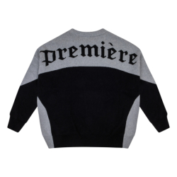 KNITTED SWEATER DARK GREY