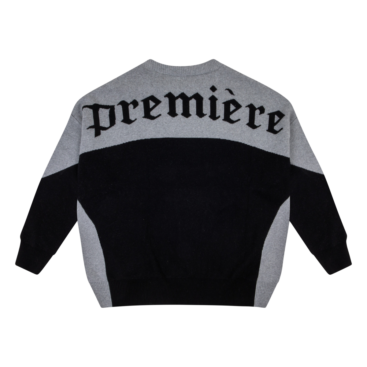 KNITTED SWEATER DARK GREY