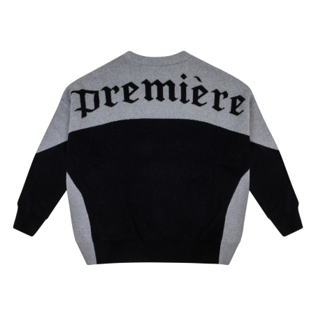 KNITTED SWEATER DARK GREY