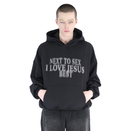 JESUS HOODIE BLACK