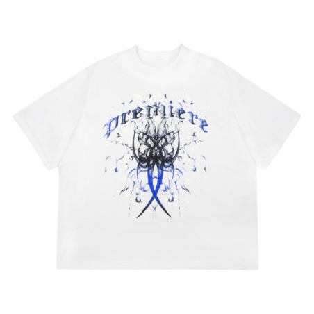 X CRYSTALS TEE OFF-WHITE