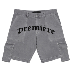 LOGO CARGO SHORTS