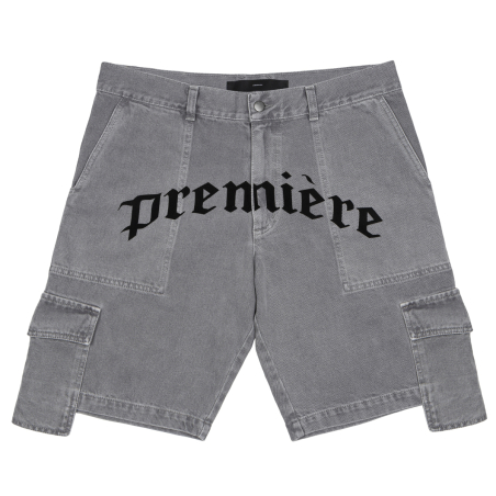 LOGO CARGO SHORTS