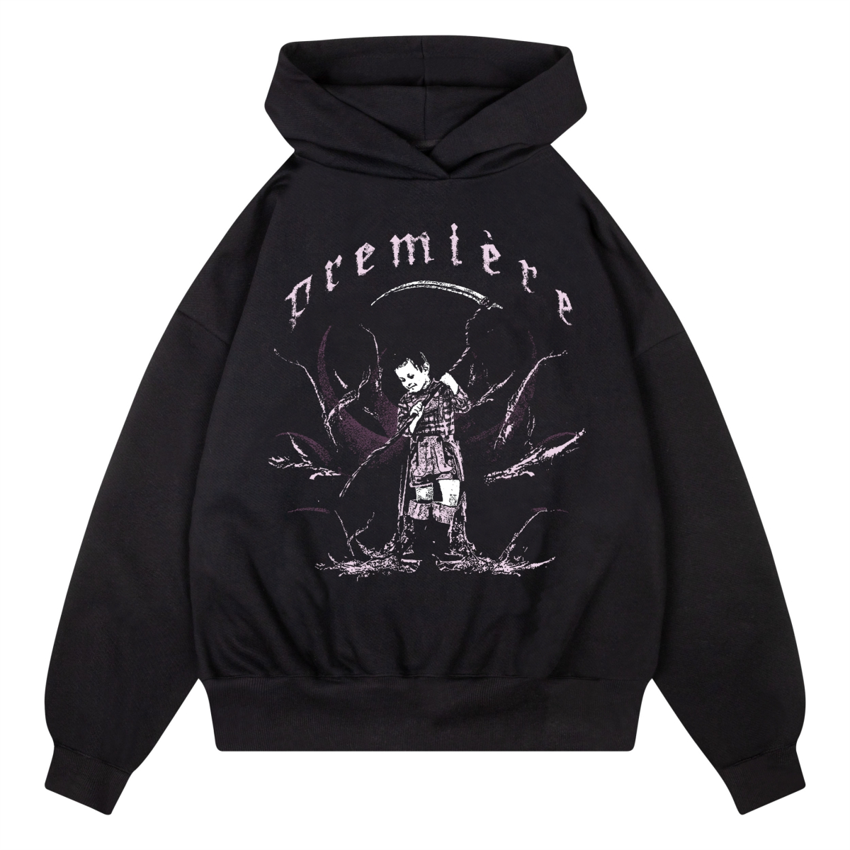 KID REAPER HOODIE BLACK