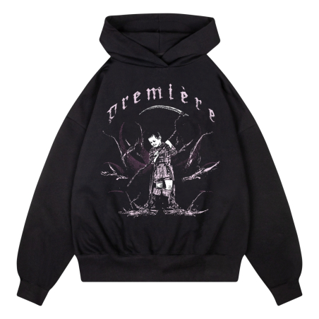 KID REAPER HOODIE BLACK
