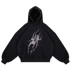 SPIDER HOODIE BLACK