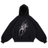 SPIDER HOODIE BLACK