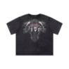 GOTHIC TEE WASHED BLACK