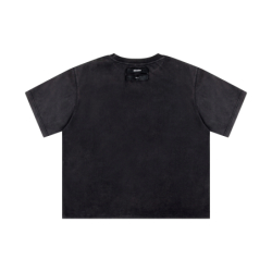 GOTHIC TEE WASHED BLACK