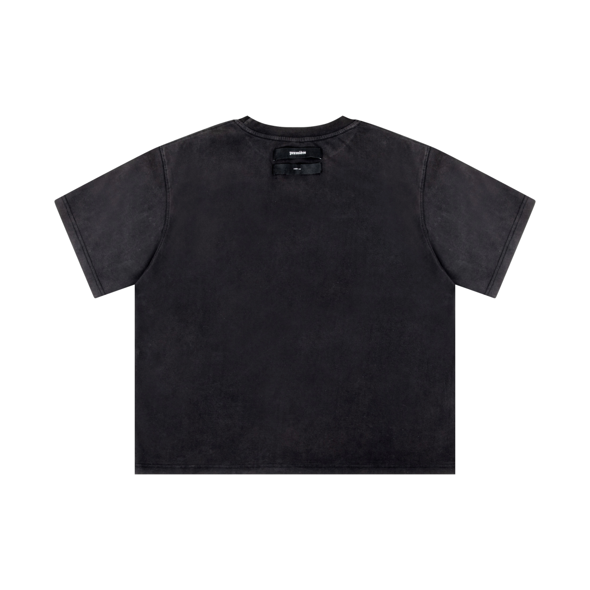 GOTHIC TEE WASHED BLACK