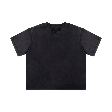 GOTHIC TEE WASHED BLACK