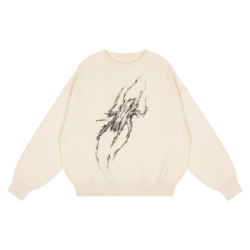 SPIDER KNIT CREAMY