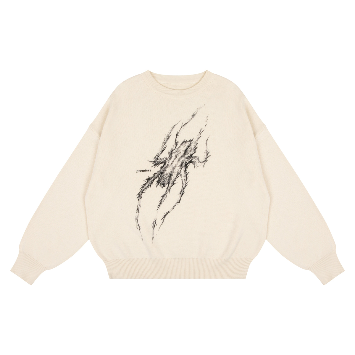 SPIDER KNIT CREAMY
