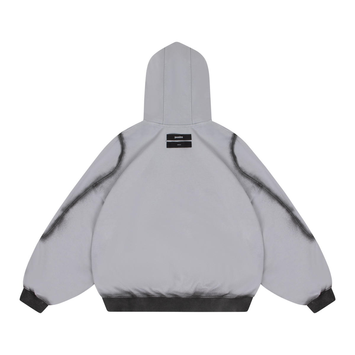 BADMAN HOODIE GREY