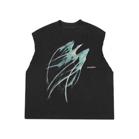 BIRD SLEEVELESS BLACK