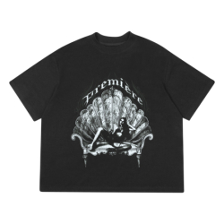 SHELL TEE BLACK