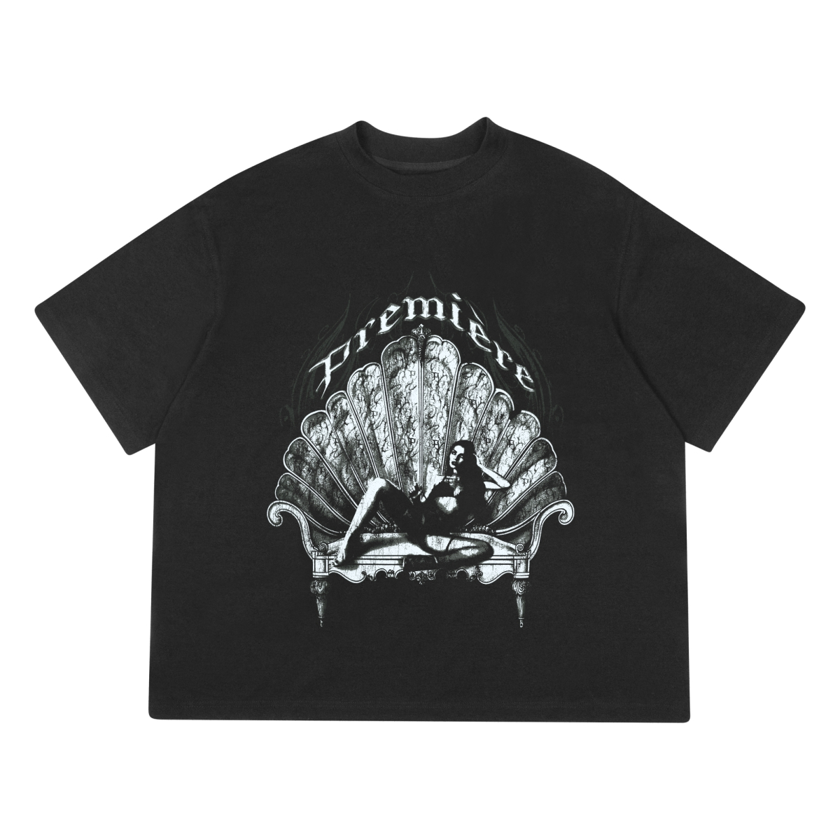 SHELL TEE BLACK