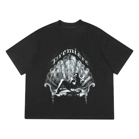 SHELL TEE BLACK